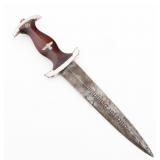 WWII GERMAN SA DRESS DAGGER RZM M7/68