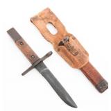 WWII IMPERIAL JAPANESE CUT-DOWN TYPE 30 BAYONET