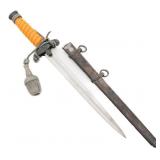 WWII GERMAN ARMY M1935 OFFICER DRESS DAGGER by FW