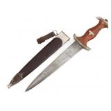 WWII GERMAN SA DRESS DAGGER by RZM M7/42
