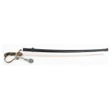 WWII GERMAN ARMY LION HEAD DRESS SWORD