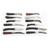FOLDING POCKET KNIVES - BOKER, CASE XX, IMPERIAL