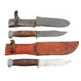 WWII US NAVY MKI UTILITY KNIVES by PAL