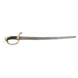 19th C. SPANISH GUARD SWORD WITH MOTTO