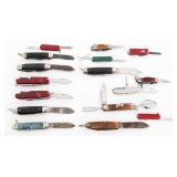 FOLDING POCKET KNIVES - COLONIAL, IMPERIAL, OMOR