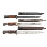 WWI - WWII GERMAN K98 SAWBACK & COMBAT BAYONETS