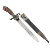 WWII GERMAN HUNTING ASSOCIATION DAGGER by EICKHORN