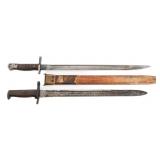 WWI US ARMY M1905 & M1917 BAYONETS
