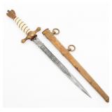 WWII GERMAN KRIEGSMARINE DRESS DAGGER by EICKHORN