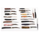 FOLDING POCKET KNIVES - CASE, BUCK, IMPERIAL