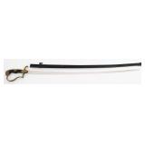 WWII GERMAN ARMY OFFICER LION HEAD DRESS SWORD