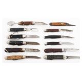 FOLDING POCKET KNIVES - CRAFTSMAN, CASE, IMPERIAL