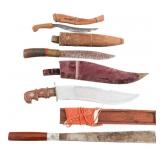 19th C. SOUTHEAST ASIAN & MIDDLE EASTERN KNIVES