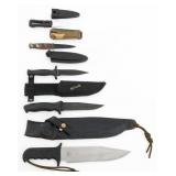 FIXED BLADE TACTICAL KNIVES - GERBER, BUCK, S&W