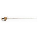 IMPERIAL GERMAN BAVARIAN CAVALRY LION HEAD SWORD