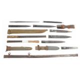 WORLD MILITARY EDGED WEAPONS BLADE & SCABBARDS
