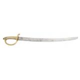 19th C. EUROPEAN BRIQUET CUTLASS
