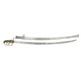 LATE 19th C. SPANISH COLONIAL CAVALRY SWORD
