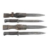 WWII GERMAN K98 COMBAT BAYONETS