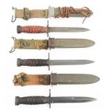 WWII US ARMY M4 BAYONETS by UTICA