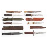WWII - POST WAR THEATER MADE & COMMERCIAL KNIVES