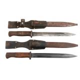 WWII GERMAN K98 COMBAT BAYONETS