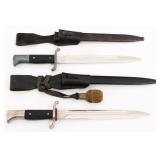 WWII GERMAN FIRE POLICE K98 DRESS BAYONETS