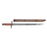 WWII IMPERIAL JAPANESE LATE WAR TYPE 30 BAYONET