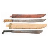 WWII US NAVY Mk. 2 & COLLINS No. 128 MACHETES