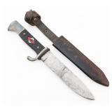 WWII GERMAN HITLER YOUTH KNIFE RZM M7/72