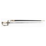 FRENCH 1st EMPIRE MOTHER OF PEARL OFFICER SWORD