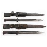WWII GERMAN K98 COMBAT BAYONETS