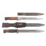WWII GERMAN K98 COMBAT BAYONETS