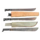 WWII US & BRITISH MADE M1942 MACHETES