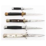 JAPANESE & ITALIAN SPRING & MANUAL SWITCH BLADES