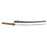 WWII JAPANESE ARMY LATE WAR NCO SHIN-GUNTO SWORD