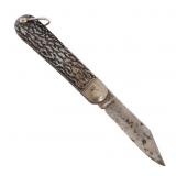 WWII US PARATROOPER SCHRADE PRESTO FOLDING KNIFE