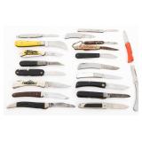 FOLDING POCKET KNIVES - GERBER, CAMILLUS, CASE XX