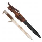 WWII GERMAN K98 STAG HORN SAWBACK BAYONET By WKC