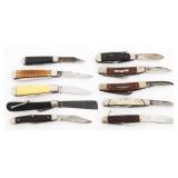 FOLDING POCKET KNIVES - BOKER, CASE XX, CAMILLUS