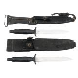 GERBER MARK II BA2 & BA6 FIGHTING KNIVES