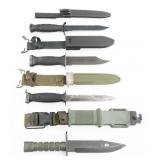 COLD WAR - CURRENT US BAYONETS & FIGHTING KNIVES