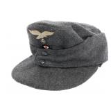 WWII GERMAN LUFTWAFFE M43 EM / NCO FIELD CAP