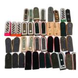 WWII GERMAN WEHRMACHT & POLICE SHOULDER BOARDS