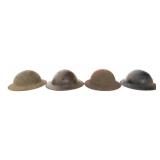 US M1917 & BRITISH MkI COMBAT HELMETS