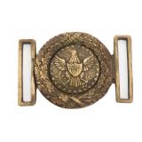 CIVIL WAR US ARMY OFFICER TWO-PIECE BELT BUCKLE