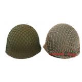 KOREAN WAR - VIETNAM WAR US & FOREIGN M1 HELMETS