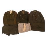 WWII USAAF & ETO ADSEC OFFICER UNIFORMS