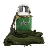 SOVIET GSH-6 FLIGHT HELMET & CHINESE FLIGHT SUIT