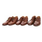 WWII US ARMY OFFICER LEATHER DRESS SHOES